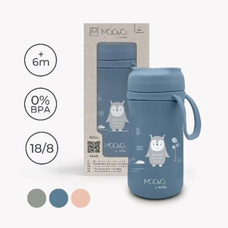 Termos Nuvita English Rose 350ml Calde 12h - imagine 4