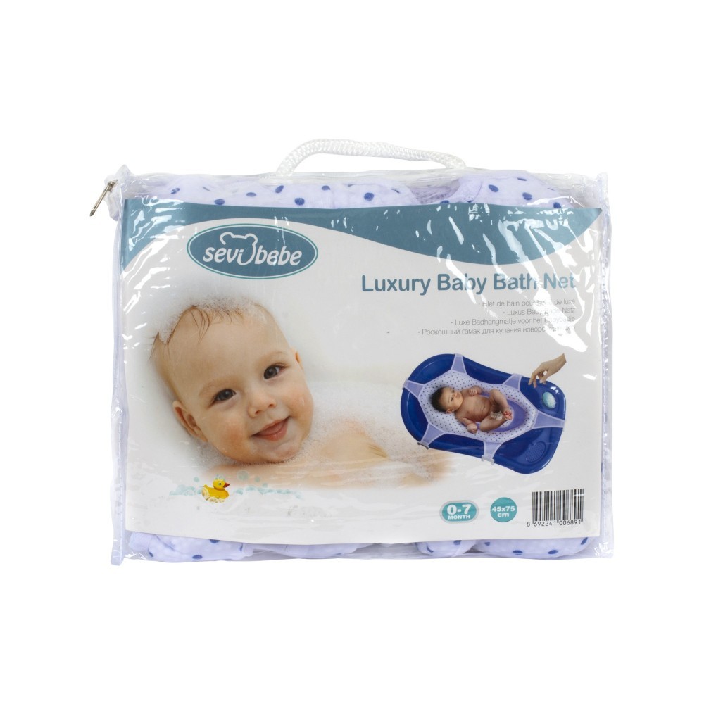 Hamac Cada SeviBebe Luxury Dots, Siguranță - imagine 3