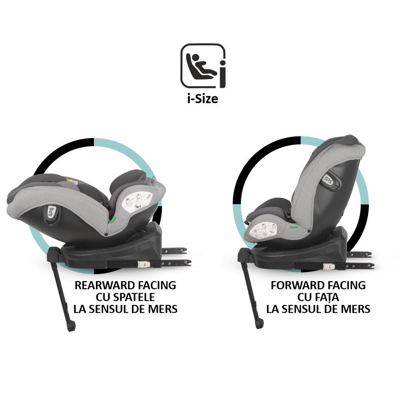 Scaun Auto Coccolle Sidra Rotativ 0-12 Ani - imagine 2