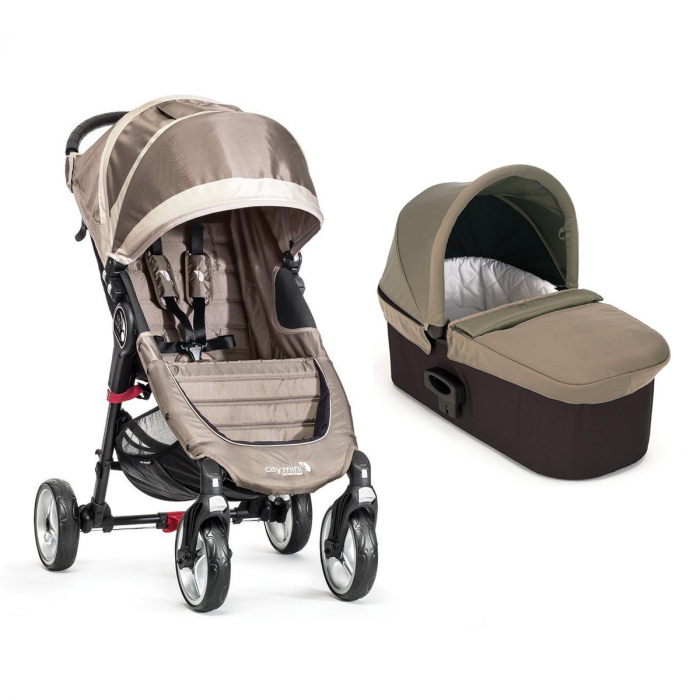 Carucior Baby Jogger City Mini 4 Sand Stone 2 in 1