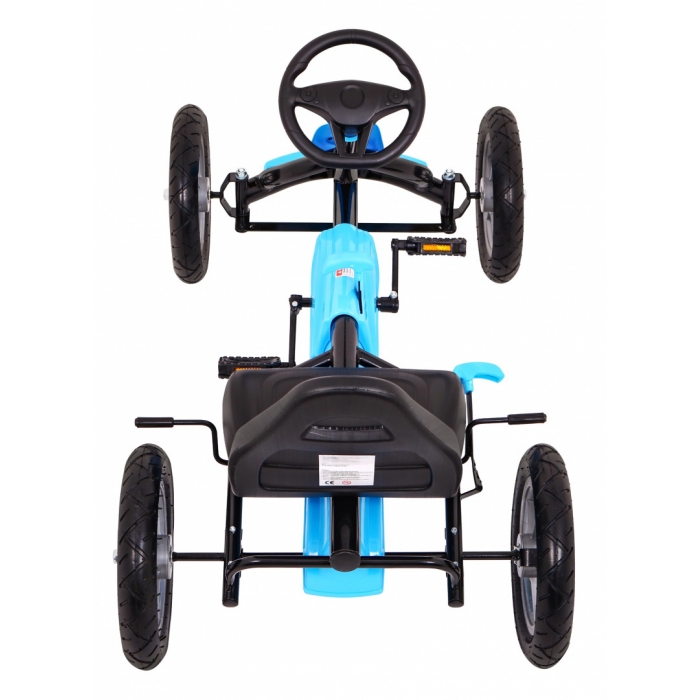 Gokart Star Albastru | Kart Pedale Copii 3+ Ani - imagine 4