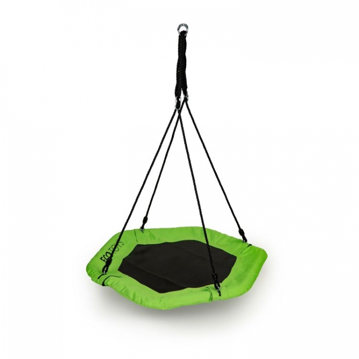 Leagan Hexagonal Ecotoys pentru Copii - imagine 2
