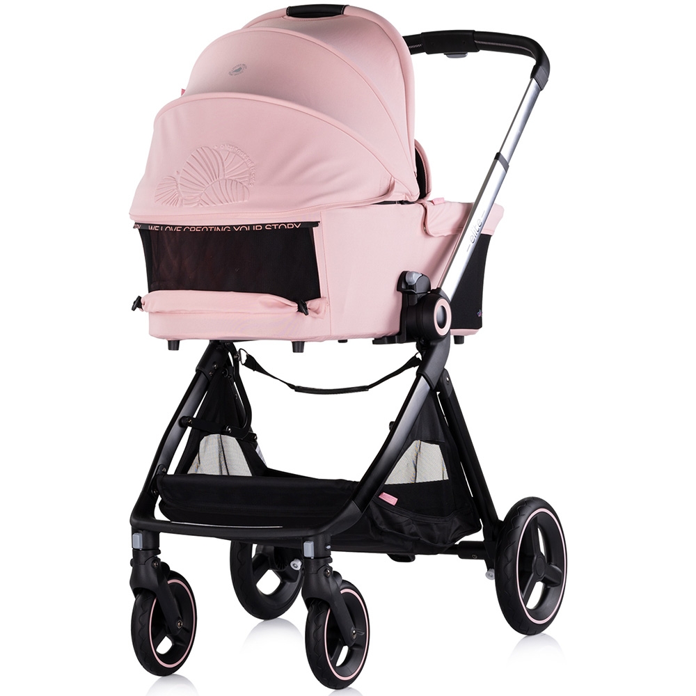 Chipolino Elite 3in1 Carucior Premium Pink - imagine 7