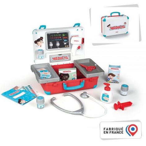 Smoby Medical Case Trusă Doctor Jucărie - imagine 2