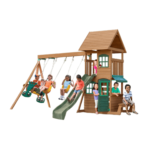 Complex Joacă Windale Kidkraft, Lemn Cedru Premium