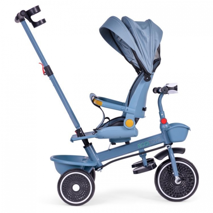 Tricicleta Ecotoys 2in1 pentru Copii - imagine 5