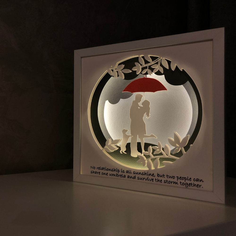 Tablou Luminos Indragostiti 003 Noorhandmade