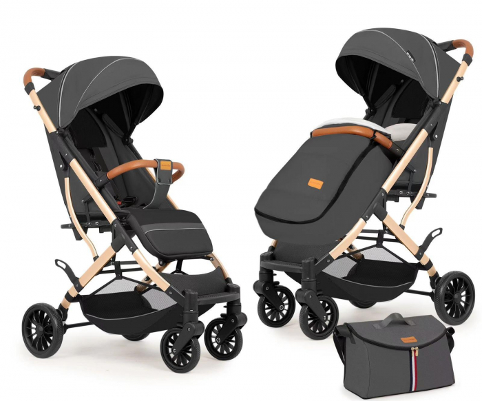 Carucior Sport Krista S2 Gri cu Geanta