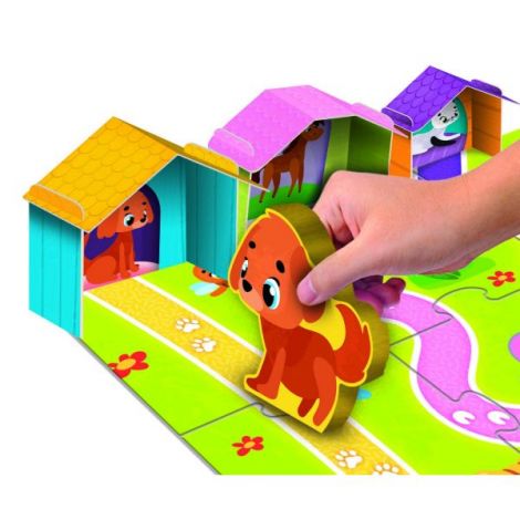 Lisciani Joc Montessori Animalute 27 Piese - imagine 4