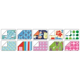 Harie Origami Kids Folia Paper 50 coli - imagine 6