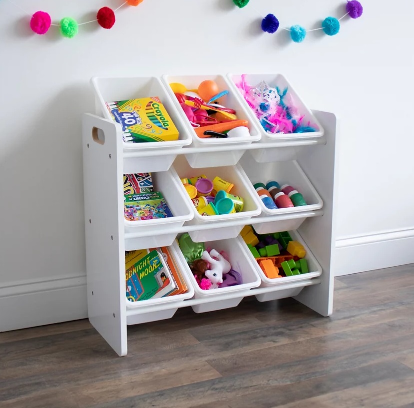 Organizator Ginger Home 9 Cutii, Alb