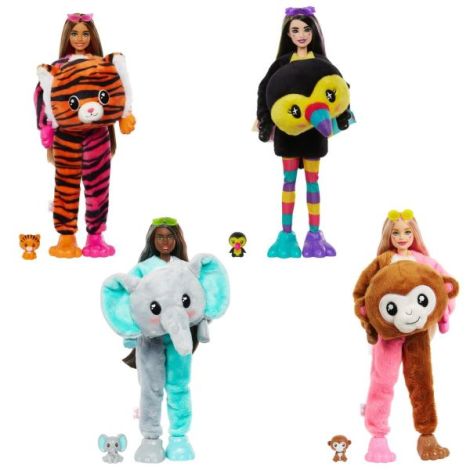 Barbie Cutie Reveal Maimuță - 10 Surprize Mattel - imagine 4