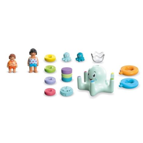 Playmobil Junior Calamar Colorat - Jucarie Apa - imagine 3