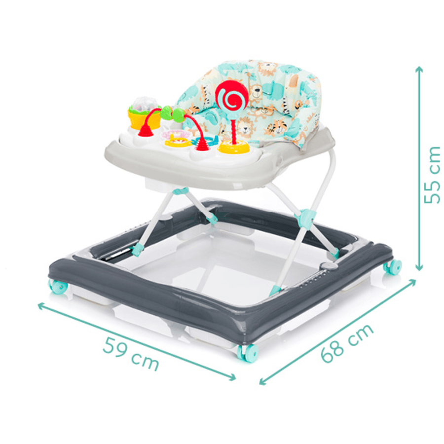 Premergator Fillikid Jungla Grey cu Jucarie - imagine 8