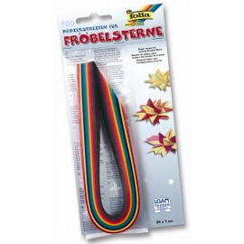 Set 100 Fasii Hartie Quilling Folia Paper - imagine 3