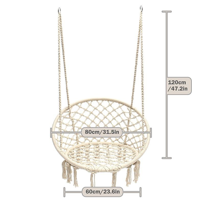 Hamac Procart cu spătar tip cuib - relaxare - imagine 6