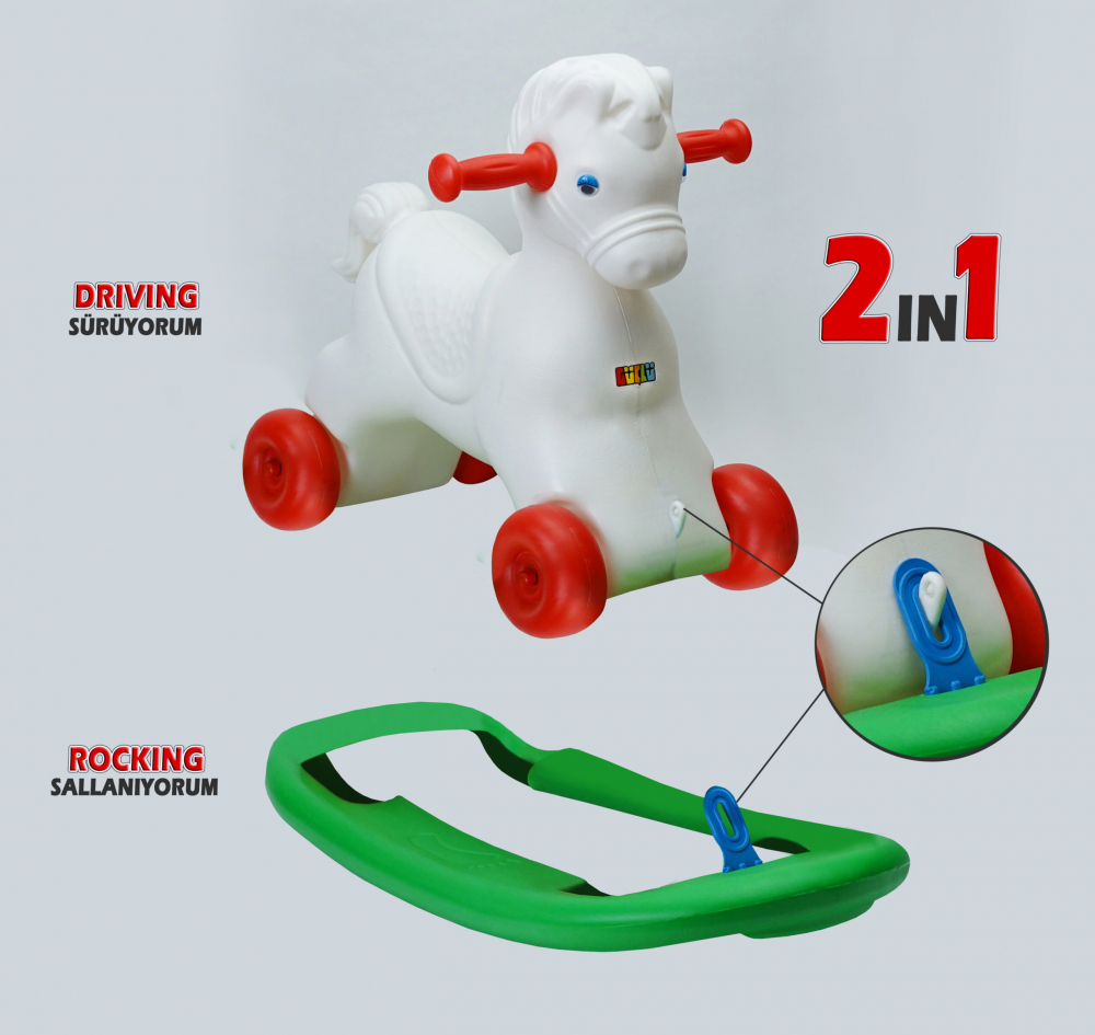 Balansoar Calut 2 in 1 Rocky | Guclu Toys - imagine 3