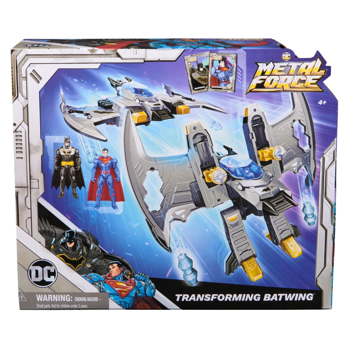 Set DC Comics Batman 2in1 Metal Force