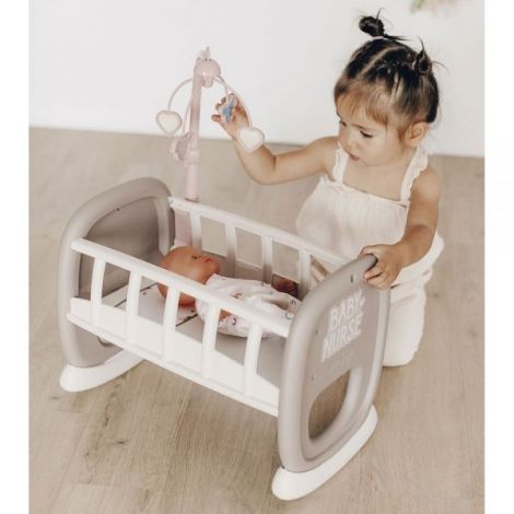 Leagan Smoby Baby Nurse cu carusel pentru papusi - imagine 5