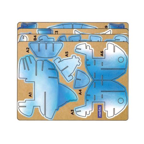 Puzzle 3D Delfin cu Sunete Mieredu - imagine 3