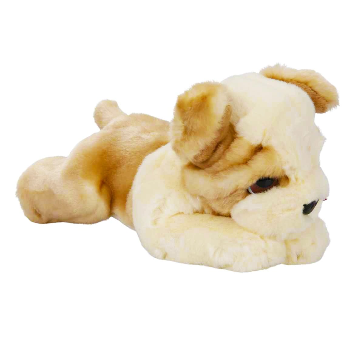 Catelus Bulldog Plus Keel Toys, 25 cm, Moale