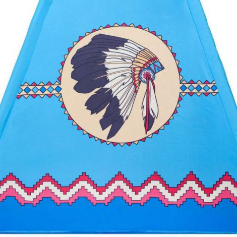 Cort PlayTo Teepee Indian Albastru pentru Copii - imagine 2