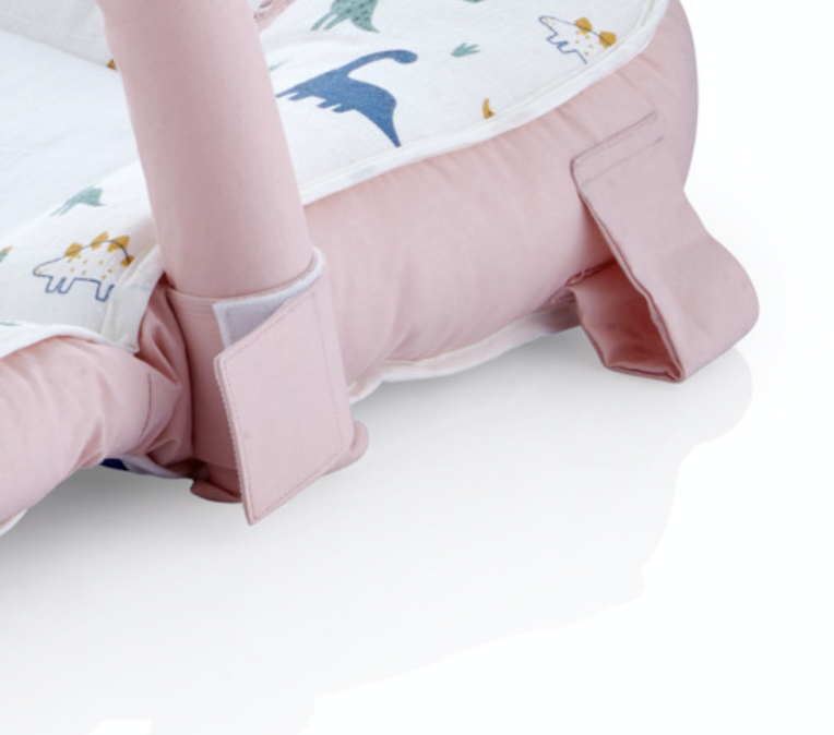 Saltea Babyjem Sit and Play Dino Pink - imagine 2