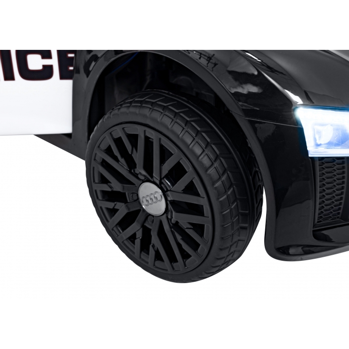 Masinuta Electrica Audi R8 Police 70W - imagine 10