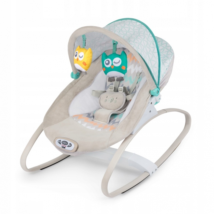 Balansoar Ricokids cu vibrații și muzică gri - imagine 6