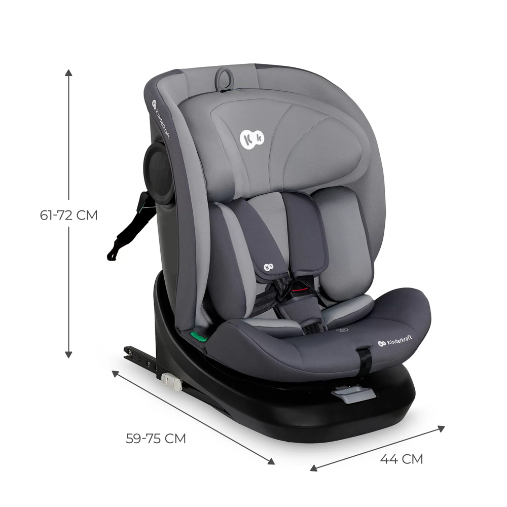 Scaun Auto Kinderkraft I-Grow (0-12 ani) - imagine 8