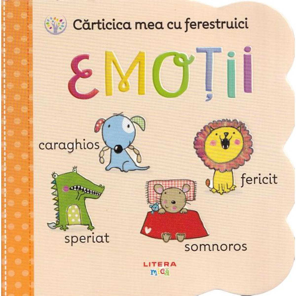 Carticica Ferestruici Emotii Litera - Invata Recunoasterea