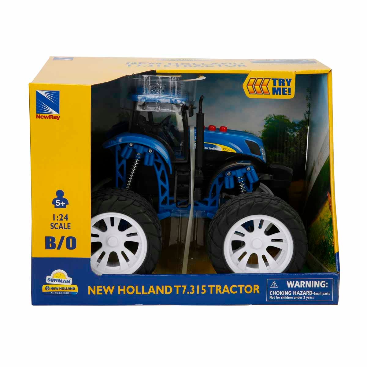 Tractor New Holland T7.315 cu Sunete 1:24
