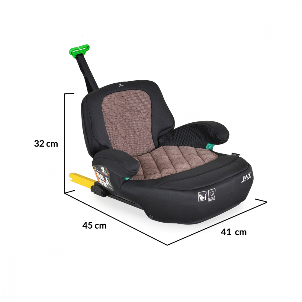 Cangaroo Jax i-Size Roz Înălțător Auto Sigur - imagine 6
