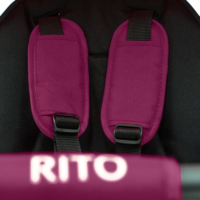 Tricicleta Qplay Rito+ Violet Pliabila - imagine 9