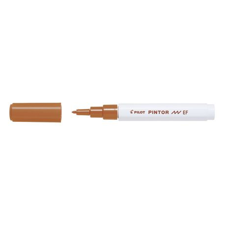 Marker Pilot Pintor Pastel EF, 0.7mm, Maro