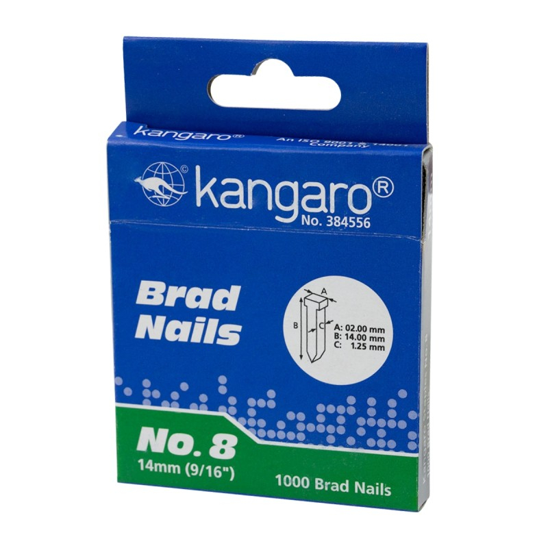 Capse Kangaro NO-8, 1000 buc, nichelate