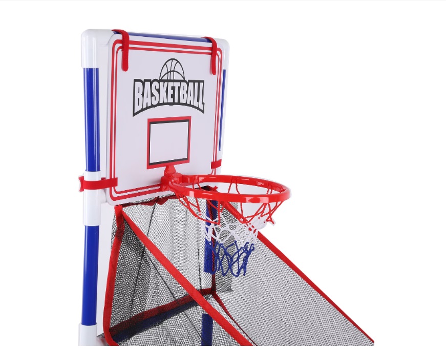 Set Baschet Ikonka Portabil pentru Copii - imagine 3