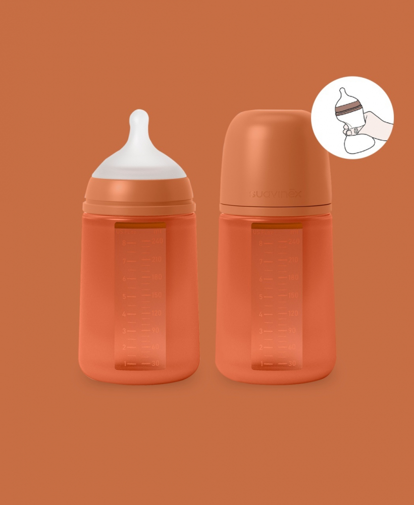 Biberon Suavinex Silicon 240ml SX Pro - 118 lei - imagine 2
