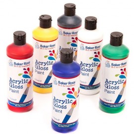 Set 6 Culori Acrilice Baker Ross, 6 x 175 ml