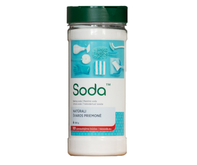 Bicarbonat Mr.Soda 500g - Curățare Naturală Ecologică