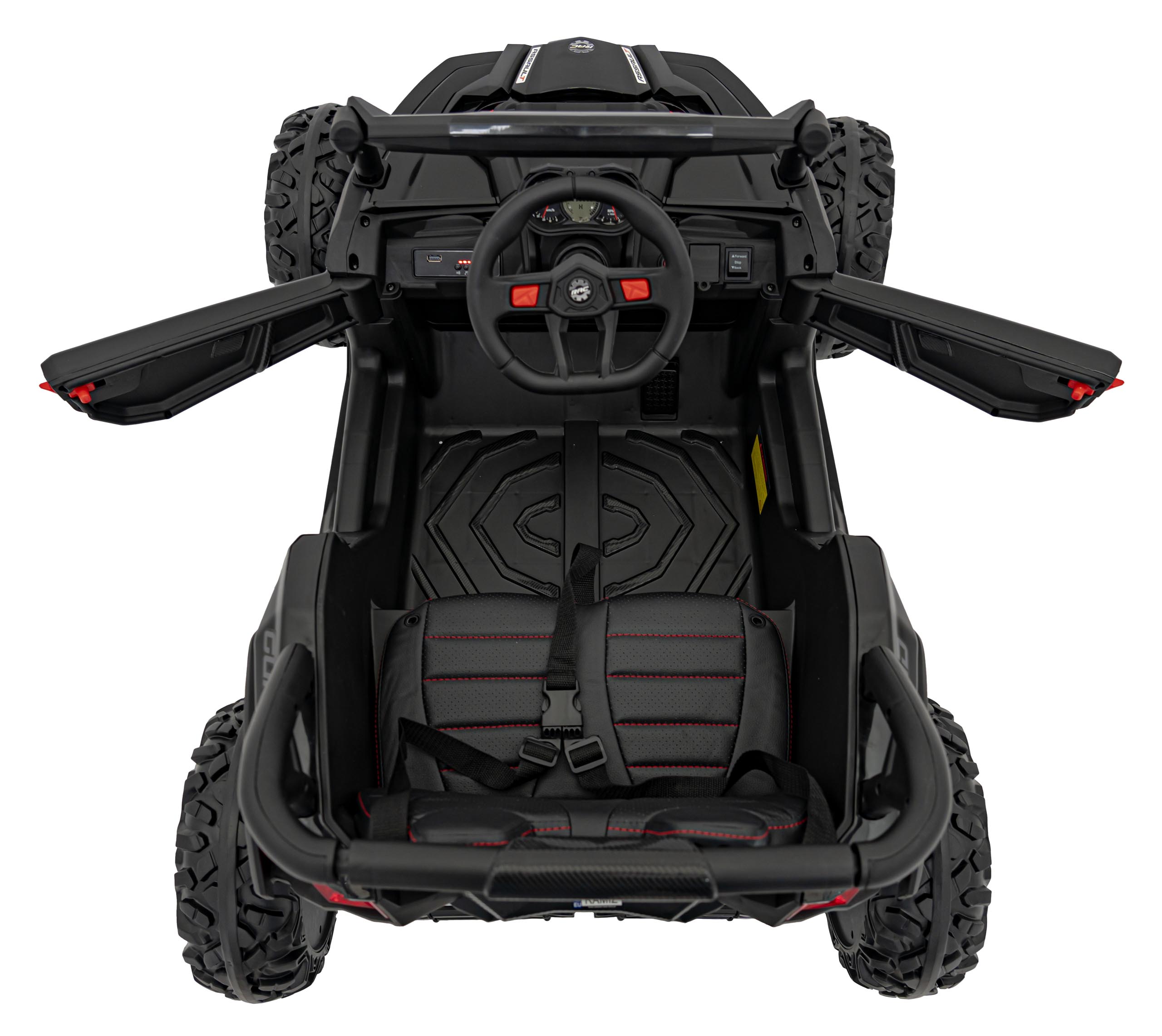 UTV Electric DEFEND 4x4 Negru - Autokids - imagine 7