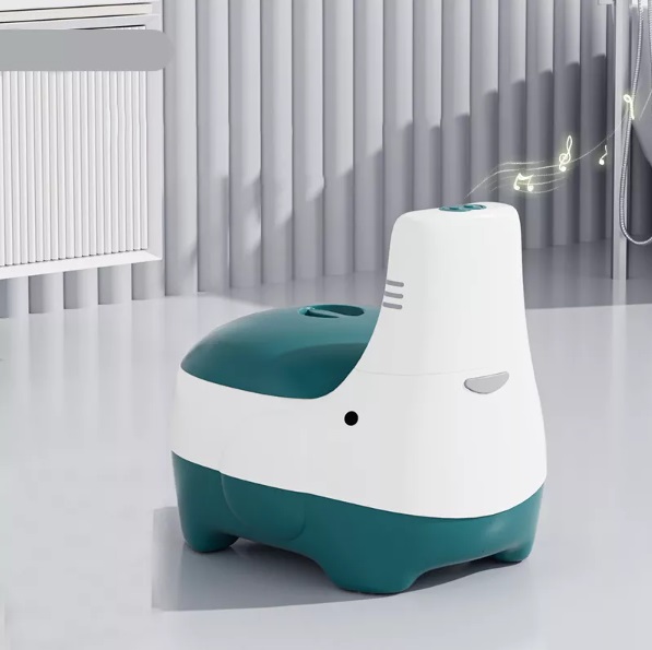 Olita Elephant Green cu Sunete - Little Mom