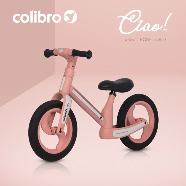 Bicicleta Echilibru Colibro Ciao Pliabila 12" - imagine 4