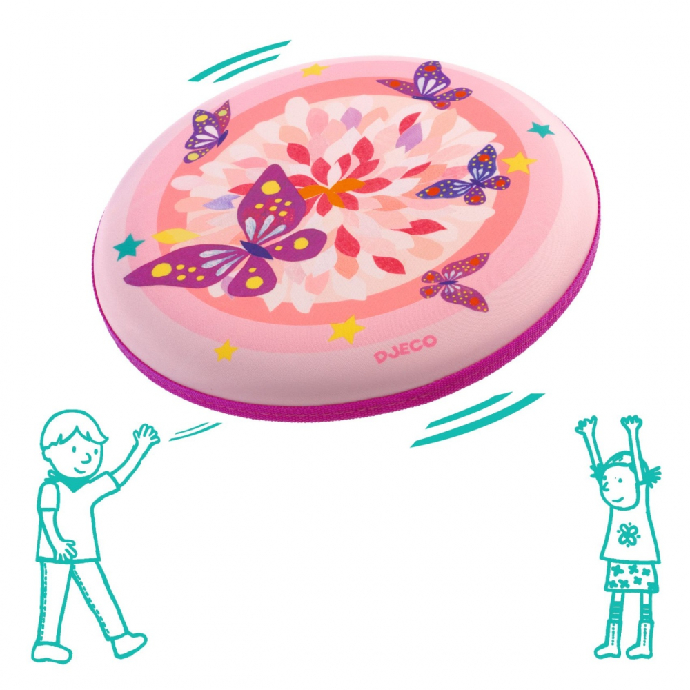 Disc Frisbee Djeco Fluturi - Ușor și Sigur - imagine 2