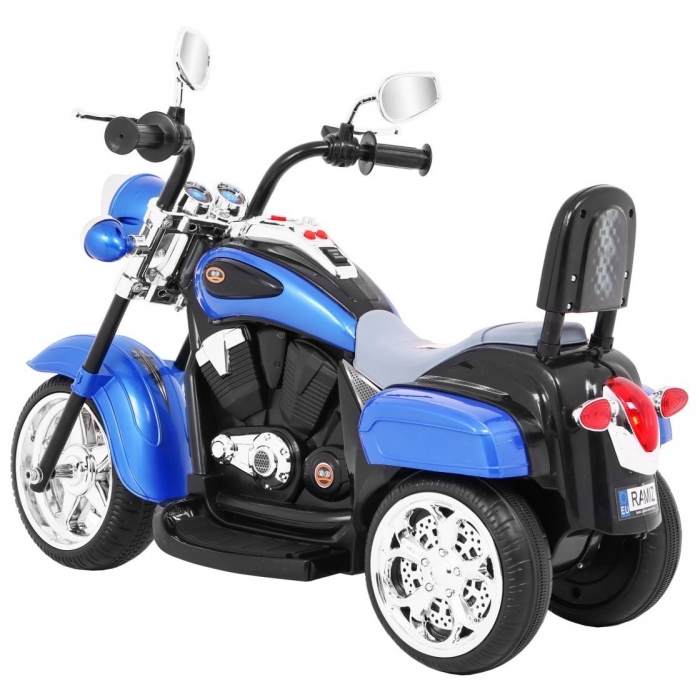 Ramiz Motocicleta electrica copii cu lumini si audio - imagine 6