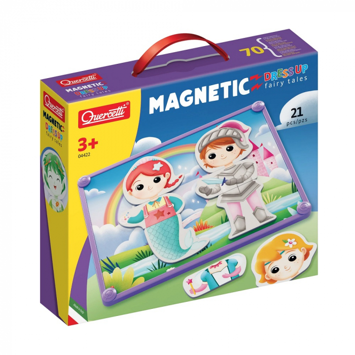 Quercetti Magnetic Dress Up Basm – Joc Creativ