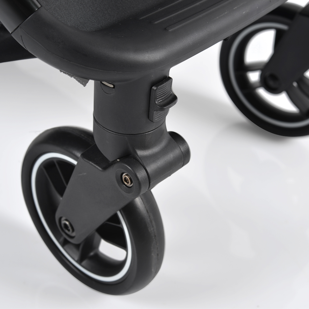 Carucior Cangaroo Easy Fold Gri, Aluminiu, Pana la 22kg - imagine 5