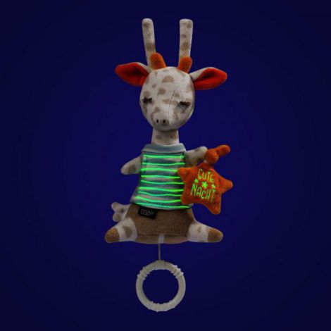 Jucarie Muzicala Mini Fehn Girafa Somnoroasa - imagine 2