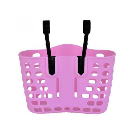 Cosulet Roz Funny Wheels pentru Bicicleta Copilului - imagine 2
