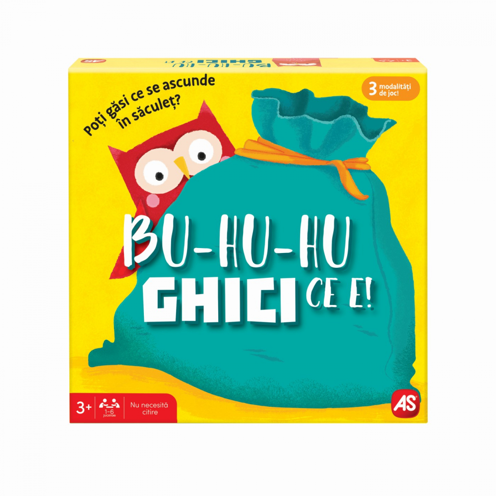 Joc De Societate Bu-Hu-Hu Ghici Ce E AS